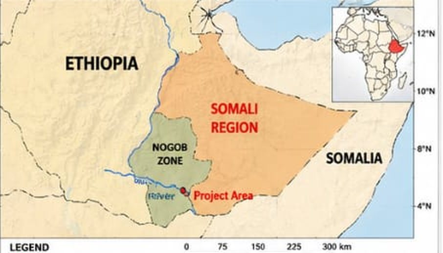 Project location map